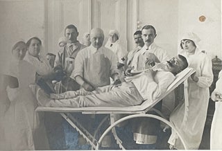 Photo album of World War I. hospital