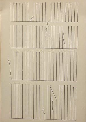 Item #2543 Devet kreseb z let 1968 - 1972 (Nine drawing). Stanislav Kolíbal, Jirí...