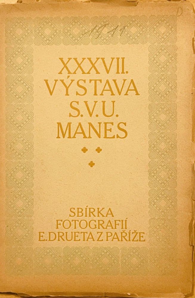 Item #2545 XXXVII. vystava SVU Manes (Exhibition catalogue)
