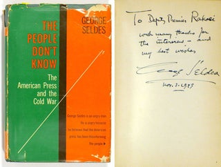 Item #2612 The People don’t know – The American Press and the Cold War. George Seldes
