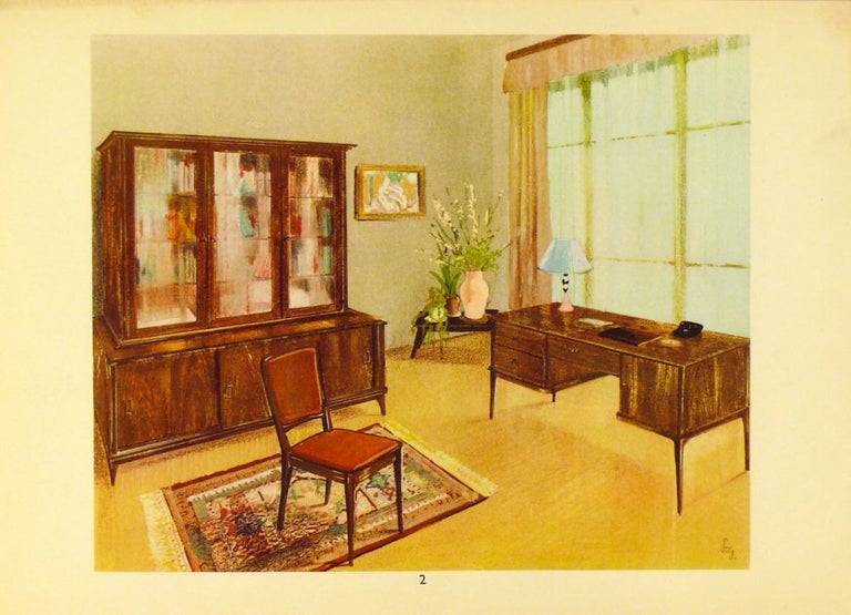 Item #2635 Bútormintalapok. (Furniture sample boards.). Pomogáts Béla – Szeiffert János.