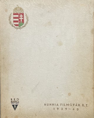 Hunnia filmgyár R.T. film katalógusa 1939-1940 (RKO Radio- Films) Film catalogue 1939-1940