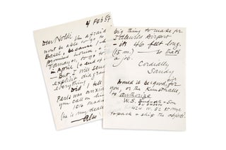 Item #2701 Autograph letter to Arnold Rudlinger. Alexander Calder