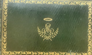 [Album Amicorum.] French Autograph Friendship Album with Original Drawings and Paintings.