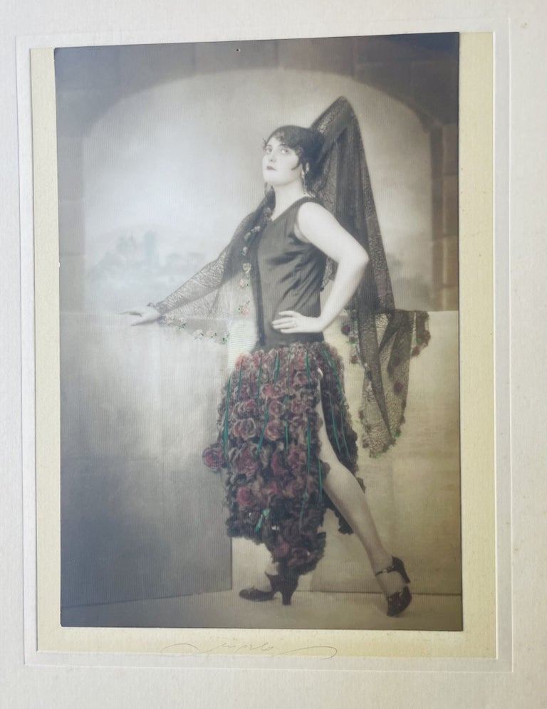 Item #2747 Vintage photo of the dancer Gerőffy Elisabeth. Angelo, Pál Funk.