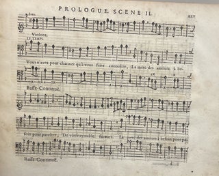 La Naissance de Venus, Opera mis en Musique, Par Monsieur Collasse, Maistre de la Musique de la Chapelle du Roy. Et representé sur Theatre de l’Academie Royale de Musique, pour la premier fois, le premier jour de May 1696.