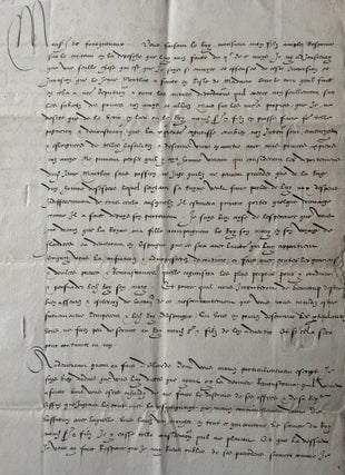 Letter signed (“Caterine”), as Queen Mother to Seigneur de Fourquevaux (“Monsieur de Fourquevaux”), to Spain, 24 November 1566.