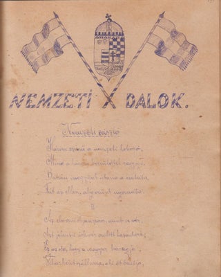 Item #2818 Dalgyujemeny az orosz fogságban 1915–1917.(Song collection in Russian captivity) ...