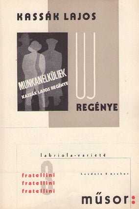 Magyar Grafikai Almanach 1933 (Hungarian Graphic Almanac 1933)