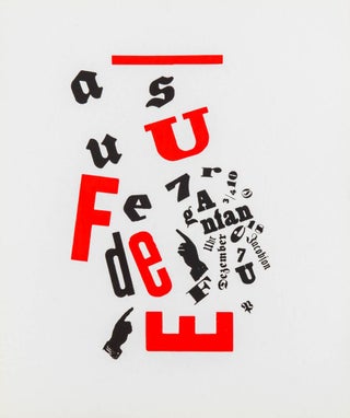 Item #2857 Typografia (6 screen print). Lajos Kassak