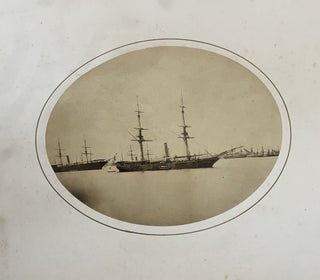 Item #2901 Collection of Three Naval Photos, the Earliest Photographs Taken in Saint Pierre and...