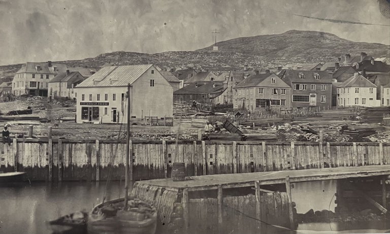 Item #2913 Collection of Eight Earliest Photographs of Saint Pierre and Miquelon. Paul-Émile Miot.