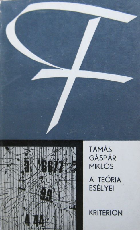 Item #2979 A teoria eselyei. Miklos Tamas Gaspar.