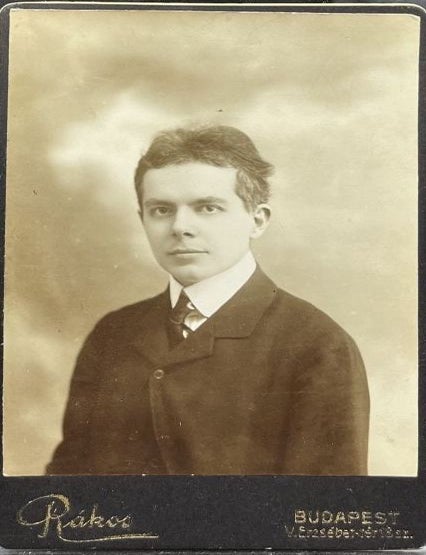 Item #3106 Original vintage photo of Bela Bartok. Bela Bartok.
