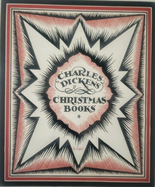 Item #3176 Charles Dickens: Christmas Books (Original cover design). Vegh Gusztav