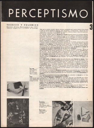Perceptismo. Teórico y Polémico. No. 1 (October 1950) to 6 (January 1953).