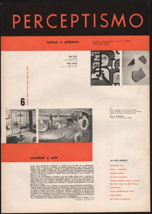 Perceptismo. Teórico y Polémico. No. 1 (October 1950) to 6 (January 1953).