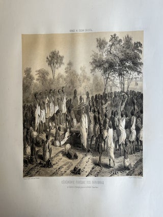 Album du Soudan. Costumes, Vues, Types, Cérémonies, etc. Prix: 12 Francs.