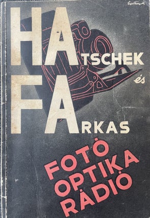 Item #325 Hatschek és Farkas. Fotó, Optika, Rádió. [Hatschek and Farkas. Photo, Lens, Radio