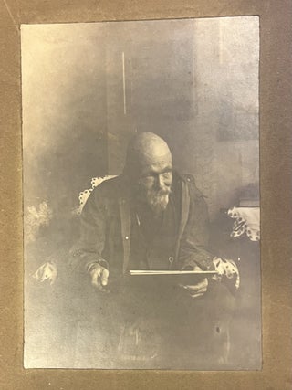 Vintage portrait photo of Laszlo Mednyanszky