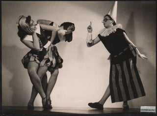 Item #365 Photograph of the Szentpál Dance Group. Erzsébet Leichtner, Olga Szentpál