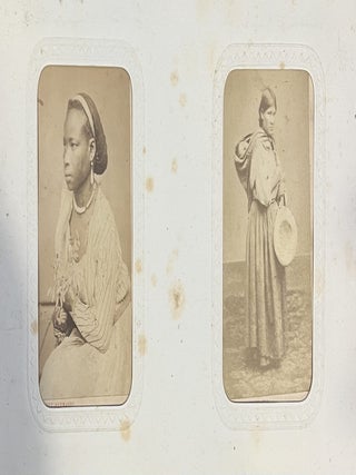 Album of 30 Albumen Cartes-de-Visite of Peruvian Tipos y Costumbres, With Additional Portraits.