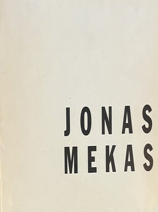 Jonas Mekas 1993 szeptember 25-30 (Catal