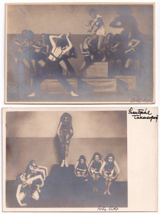2 vintage photo of the Szentp&aacute;l Dance Group