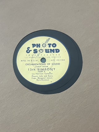 13th Simfony. Organizations of Sound. First Issue. Part I [and Part II