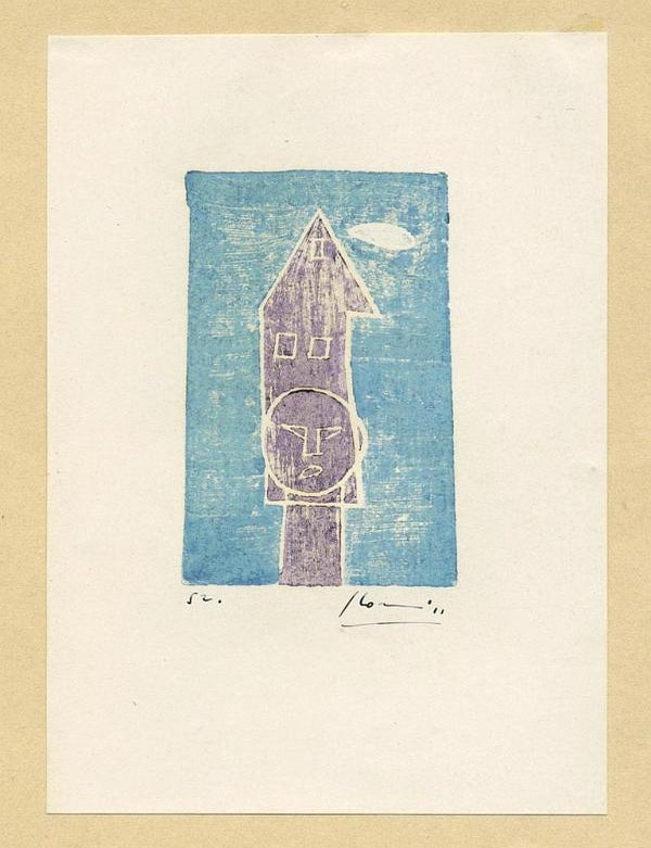Item #3890 Illumin&aacute;ci&oacute;k (Monotypes). Dezső Korniss.