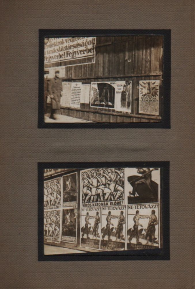 Item #418 Photo Album of the 1919 May Day Celebration in the Hungarian Soviet Republic.