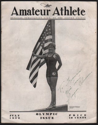 Item #479 The Amateur Athlete. Official Publication A[mateur]. A[thlete]. U[nion]. of the United...