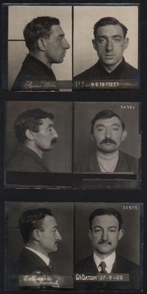 Collection of Eleven 1920s Mugshots from Belgium and Three Typological Portraits of Women.