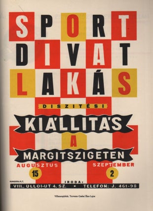 Item #683 Magyar Grafika. IX. év 7–8. szám. [Hungarian Graphics. Year 9. No. 7–8.]....