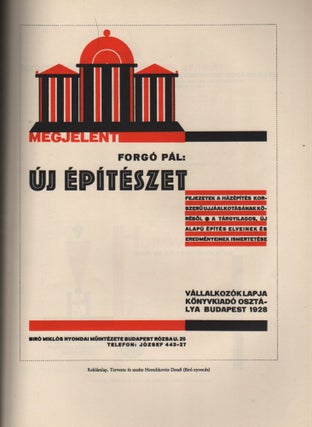 Magyar Grafika. IX. év 7–8. szám. [Hungarian Graphics. Year 9. No. 7–8.]