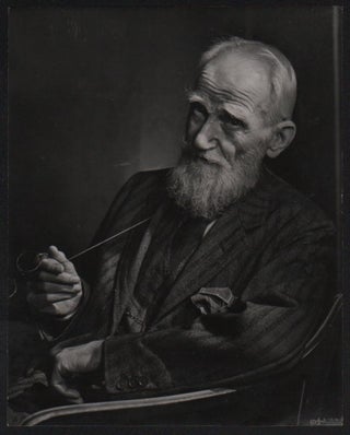 Item #79 George Bernard Shaw. Portrait Study. Yousuf Karsh
