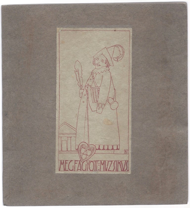 Item #897 Megfagyott muzsikus 1906. [Frozen Musician 1906.]. Béla Janszky, Lajos Kozma, Lajos Tátray.