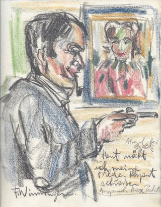 Hugo Graetz’s Guestbook with Original Artworks by Members of the Novembergruppe.