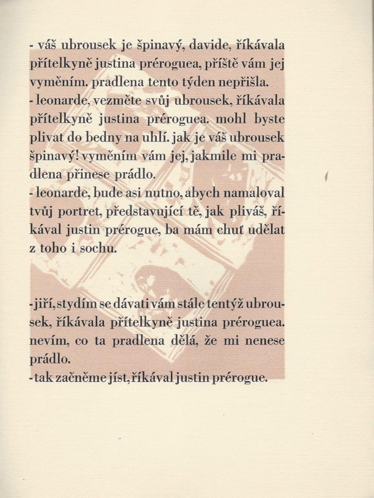 Item #950 Ubrousek basniku / Ubrousek básníků. Guillaume Apollinaire, Jan Sládek.