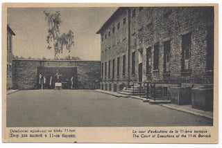 [Postcard] Collection of Four Postcards. Series I: The Concentration Camp “Oswiecim” (Oświęcim).