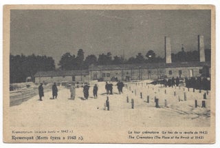 [Postcard] Collection of Four Postcards. Series I: The Concentration Camp “Oswiecim” (Oświęcim).